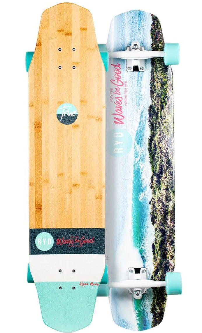 RYD True Road Movie Surf Skateboard 39"x 9"