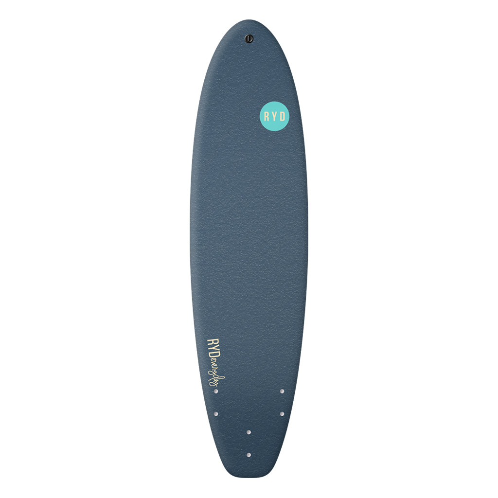 RYD 6'6" Soft Top surfboard : Deep Blue
