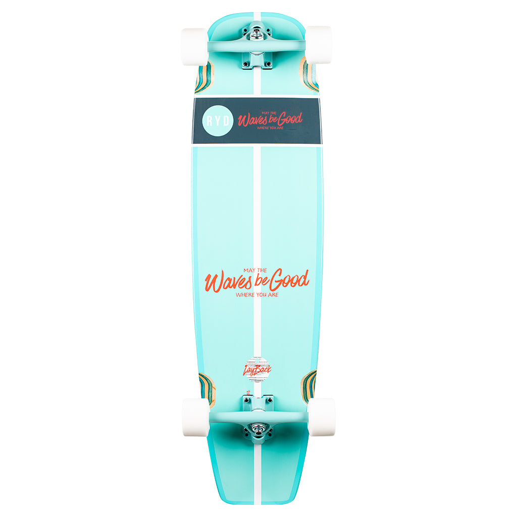RYD Layback Surf Skate/Cruiser- Drone