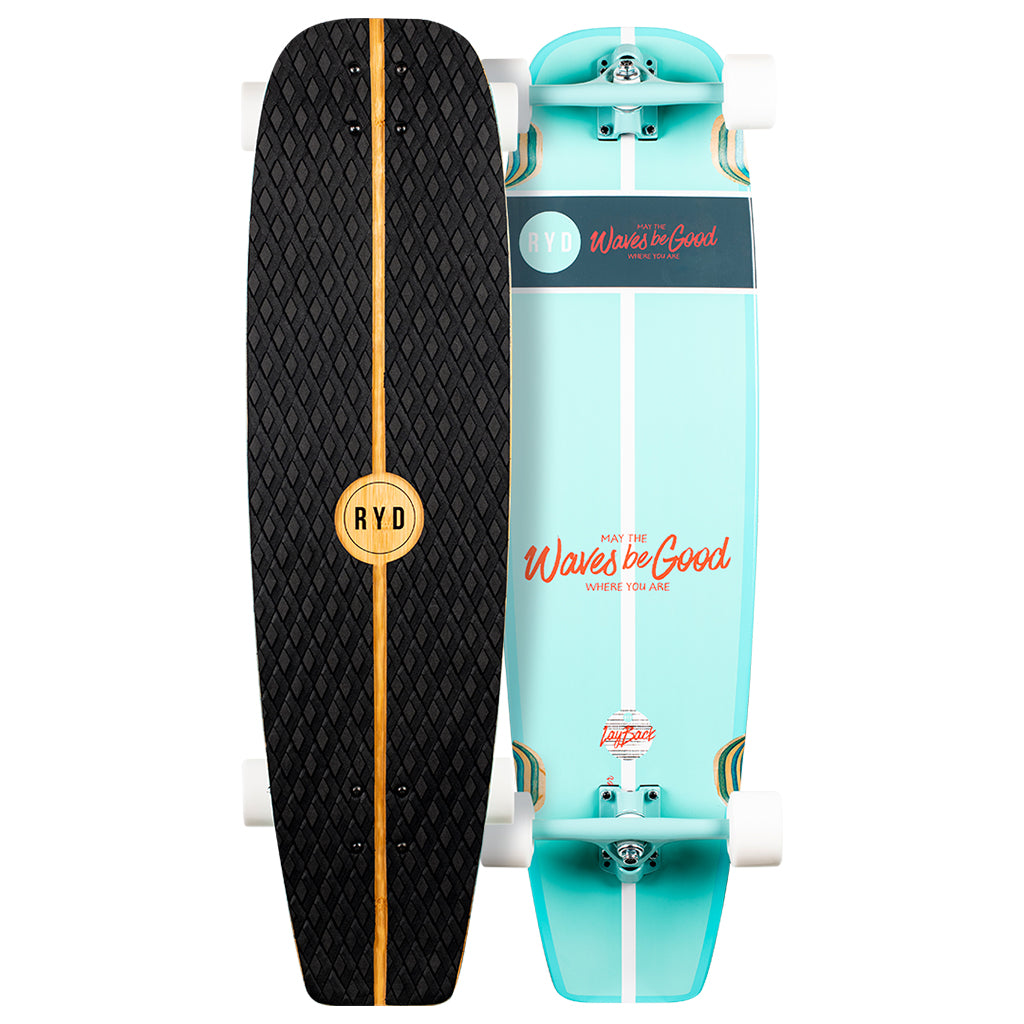 RYD Layback Surf Skate/Cruiser- Drone
