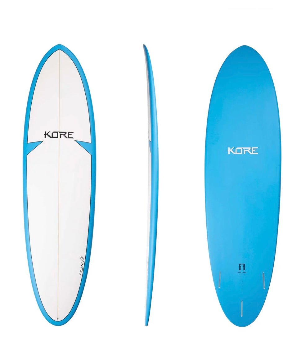 KORE Surfboard - 7’2” Fun/mid length